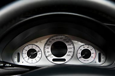 Mercedes-Benz guages, dash panel