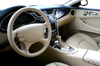 Mercedes car interior